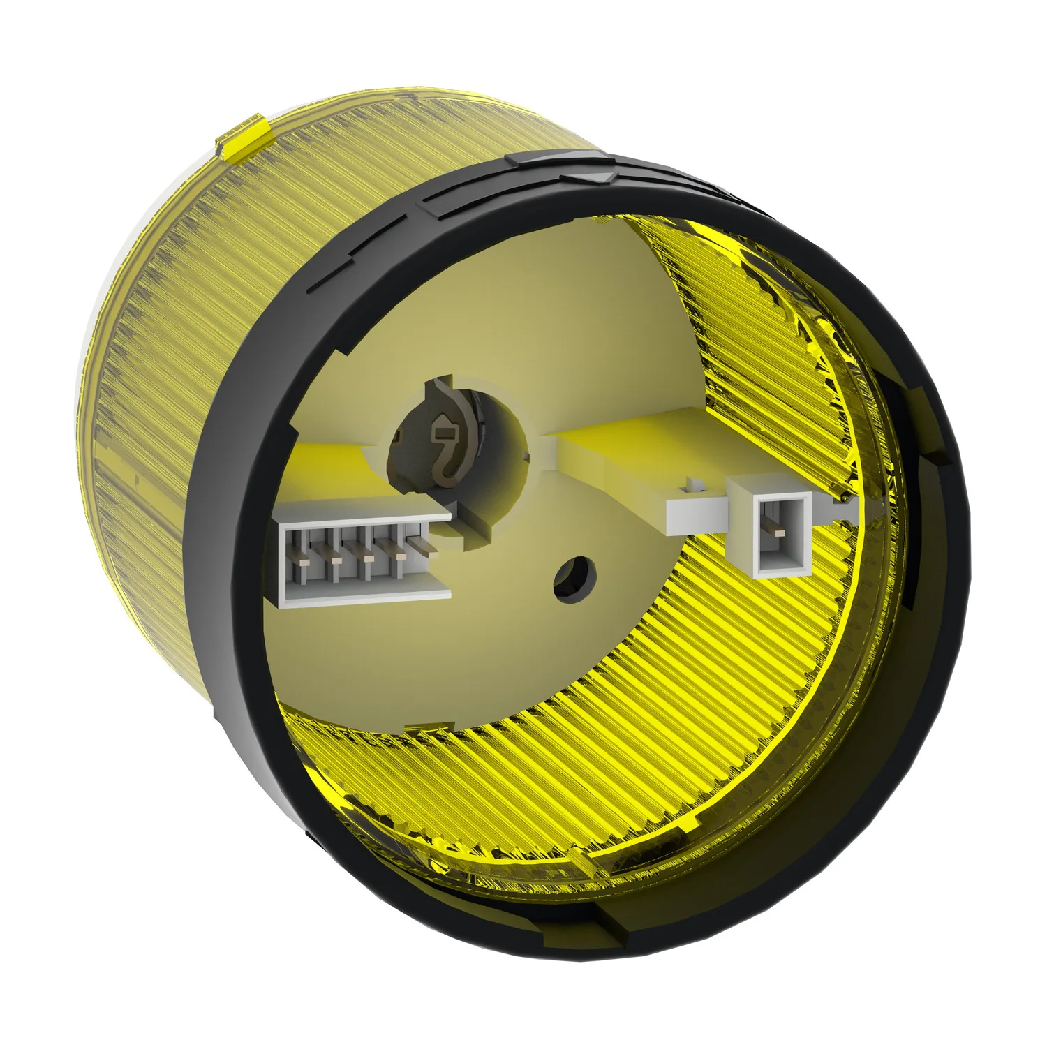 Automation module: light signaller; yellow; bulb BA15D; 0÷250VDC - 4