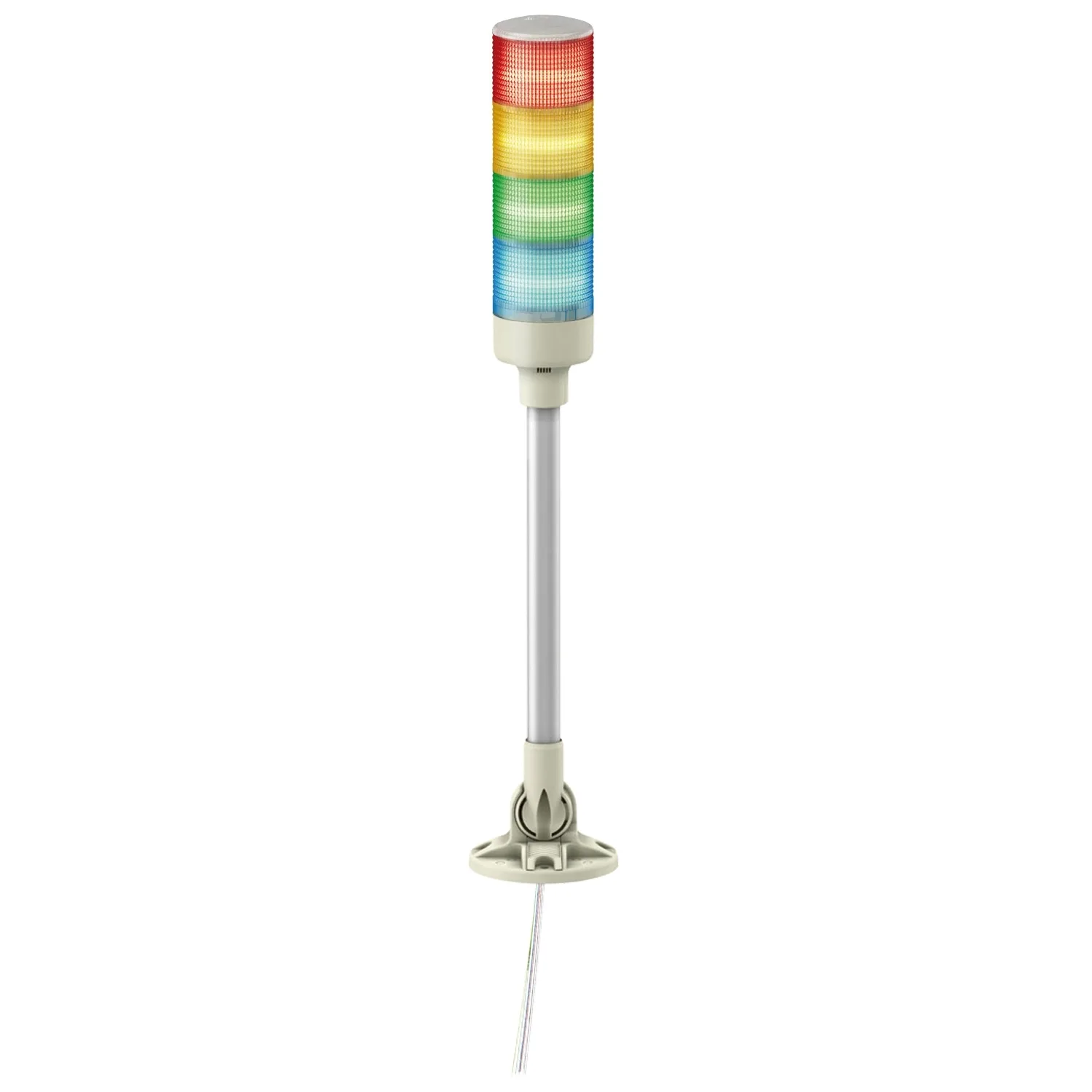 Schneider XVGB4SM - Leuchtsäule, 24V AC/DC, RAGB