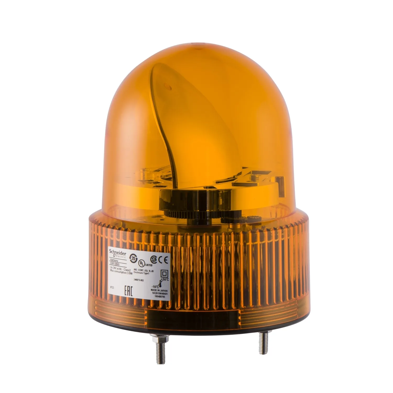 Schneider XVR12B05S - İkaz lambası: aydınlatma-ses; 24VDC; 24VAC; buzzer, döner lamba