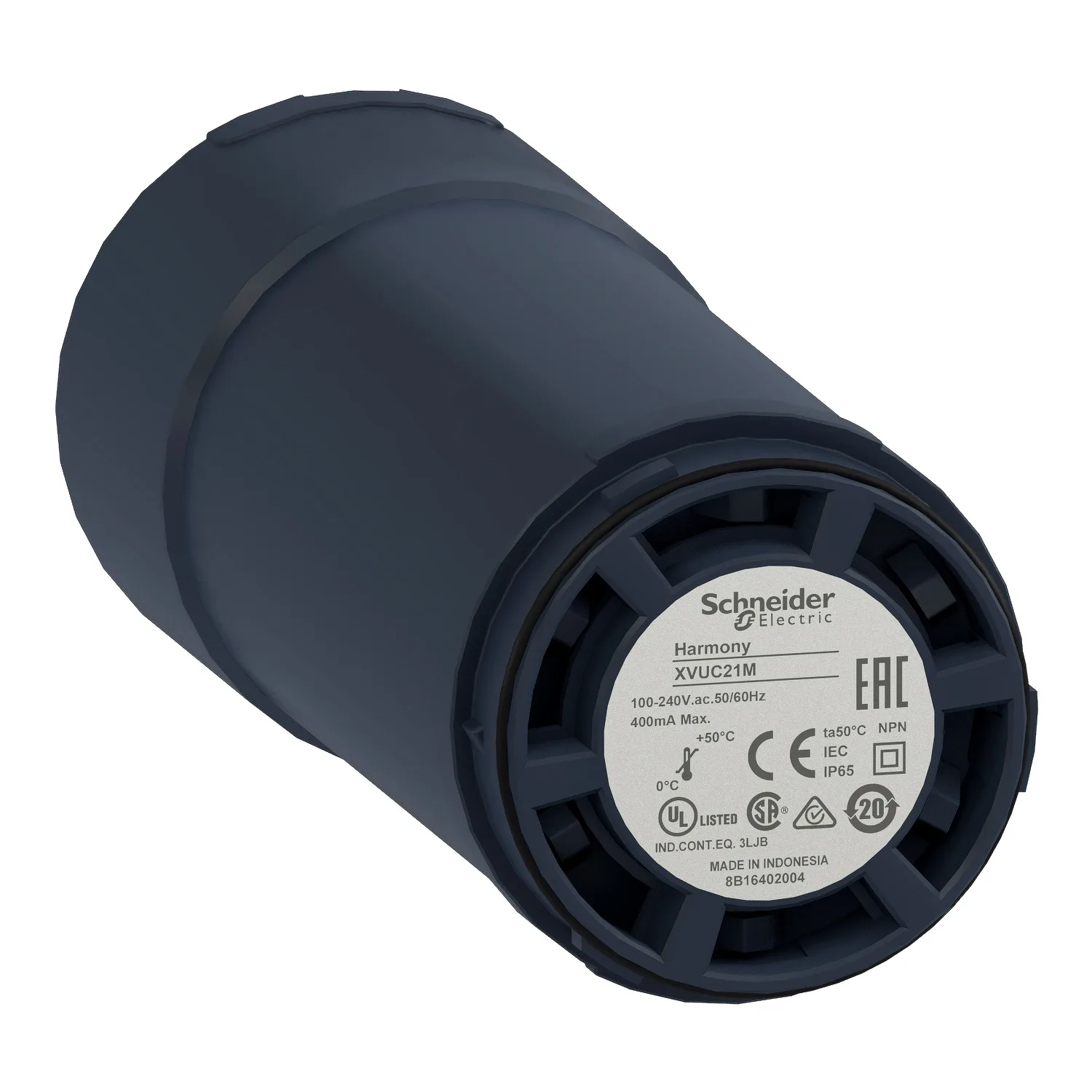 Otomasyon modülü: taban; siyah; 100÷240VAC; IP55; Ø60mm; -25÷50°C - 4