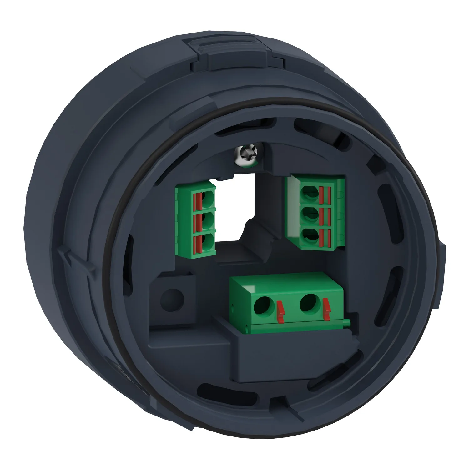 Montaj tutucu; siyah; IP65; Ø60mm; -25÷50°C; sinyal kolonu - 4