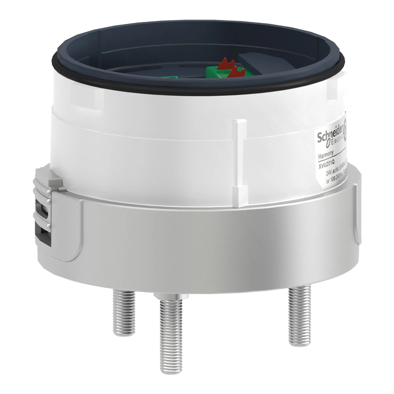 Schneider XVUZ01Q - Montaj tutucu; gümüş; IP65; Ø60mm; -25÷50°C; sinyal kolonu