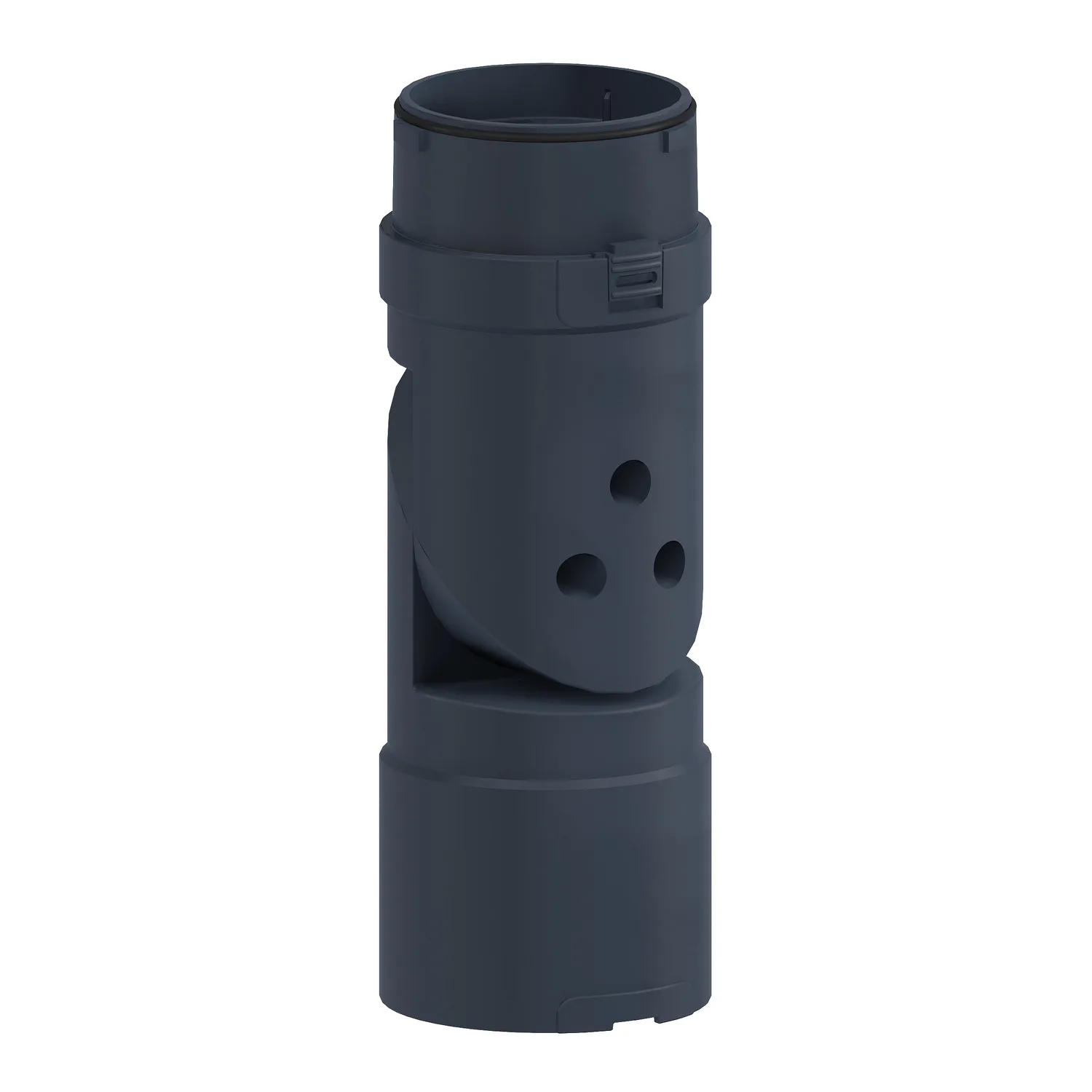 Mounting holder; black; IP65; Ø60mm; -25÷50°C; signalling column - 3
