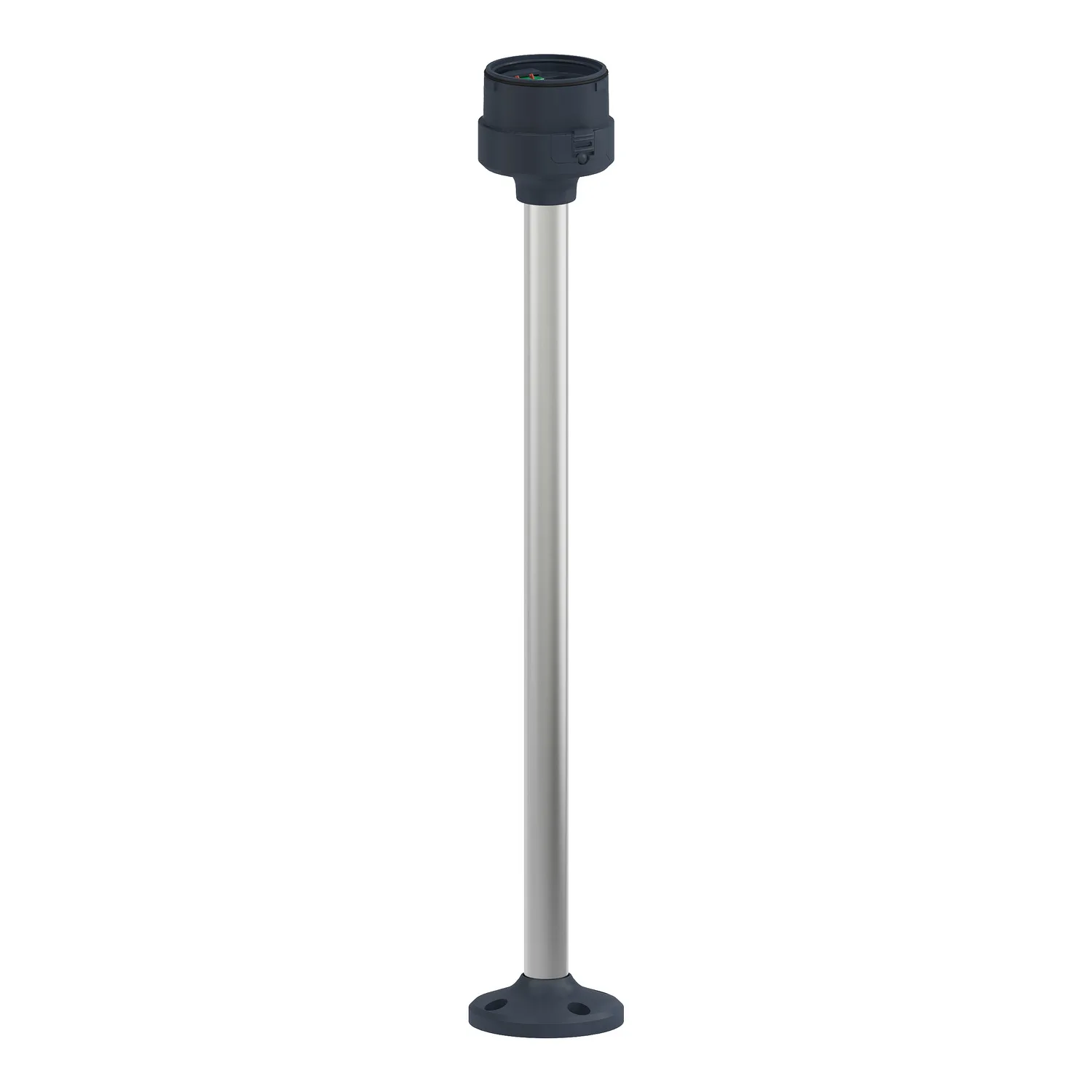 XVUZ400 - FIXING PLATE WITH 400MM POLE, BLACK - 2