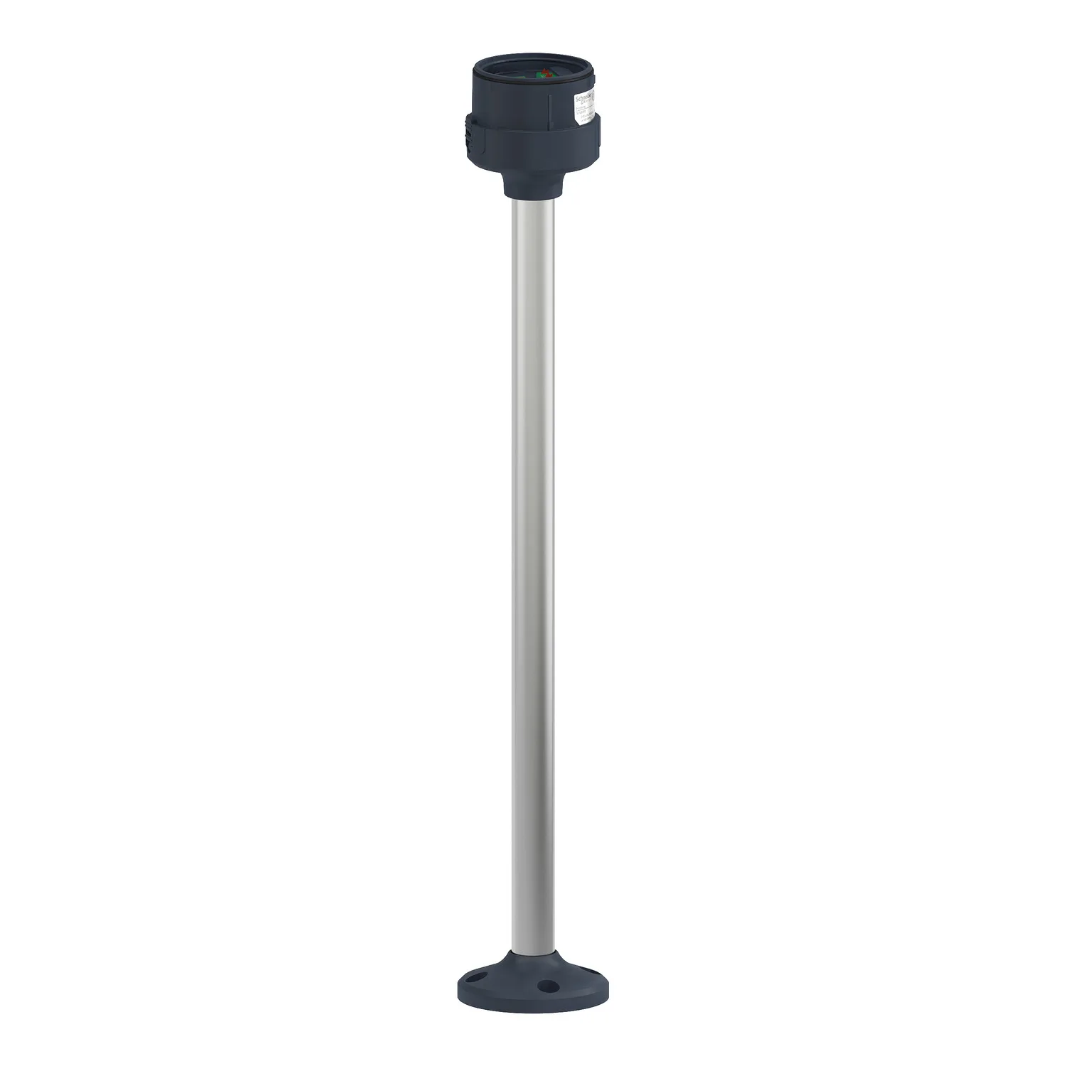 XVUZ400 - FIXING PLATE WITH 400MM POLE, BLACK - 3
