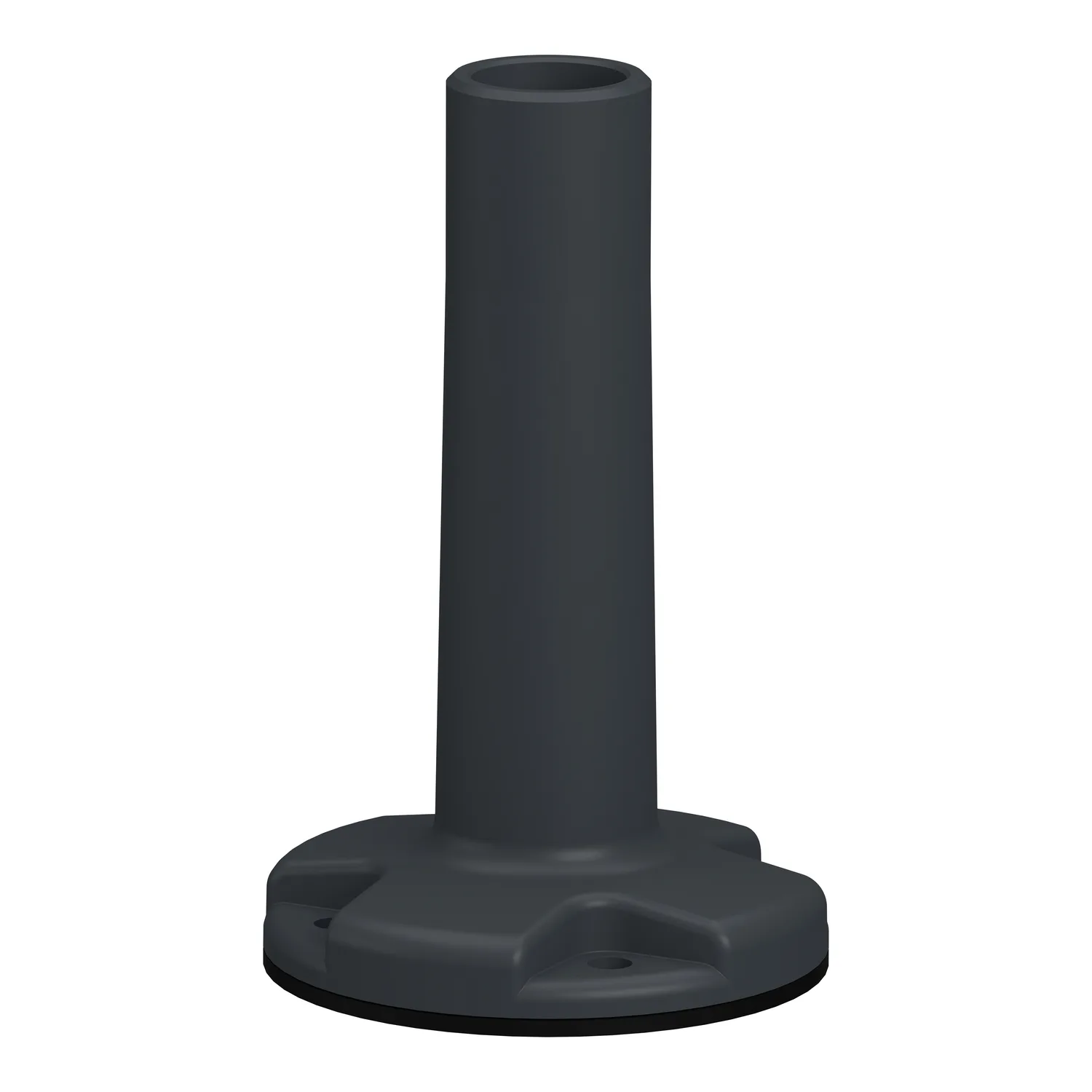 Schneider XVZ02 - Plastic Fixing Plate with Pole in grey