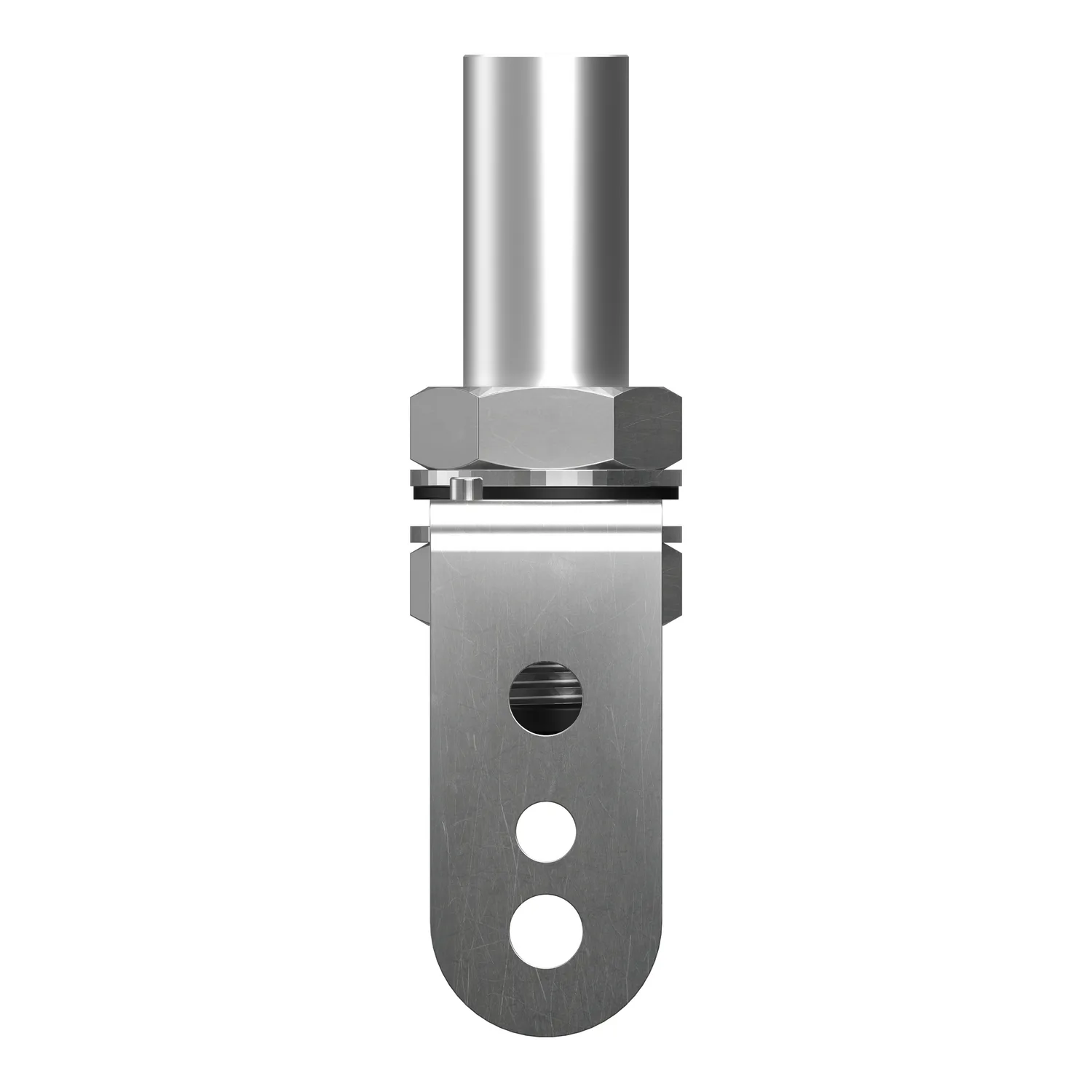 Montagewinkel mit Rohr, Harmony XV4/XV6/XVB7, modular, Metall, L-Winkel, 100mm Aluminium-Rohr, silber - 5