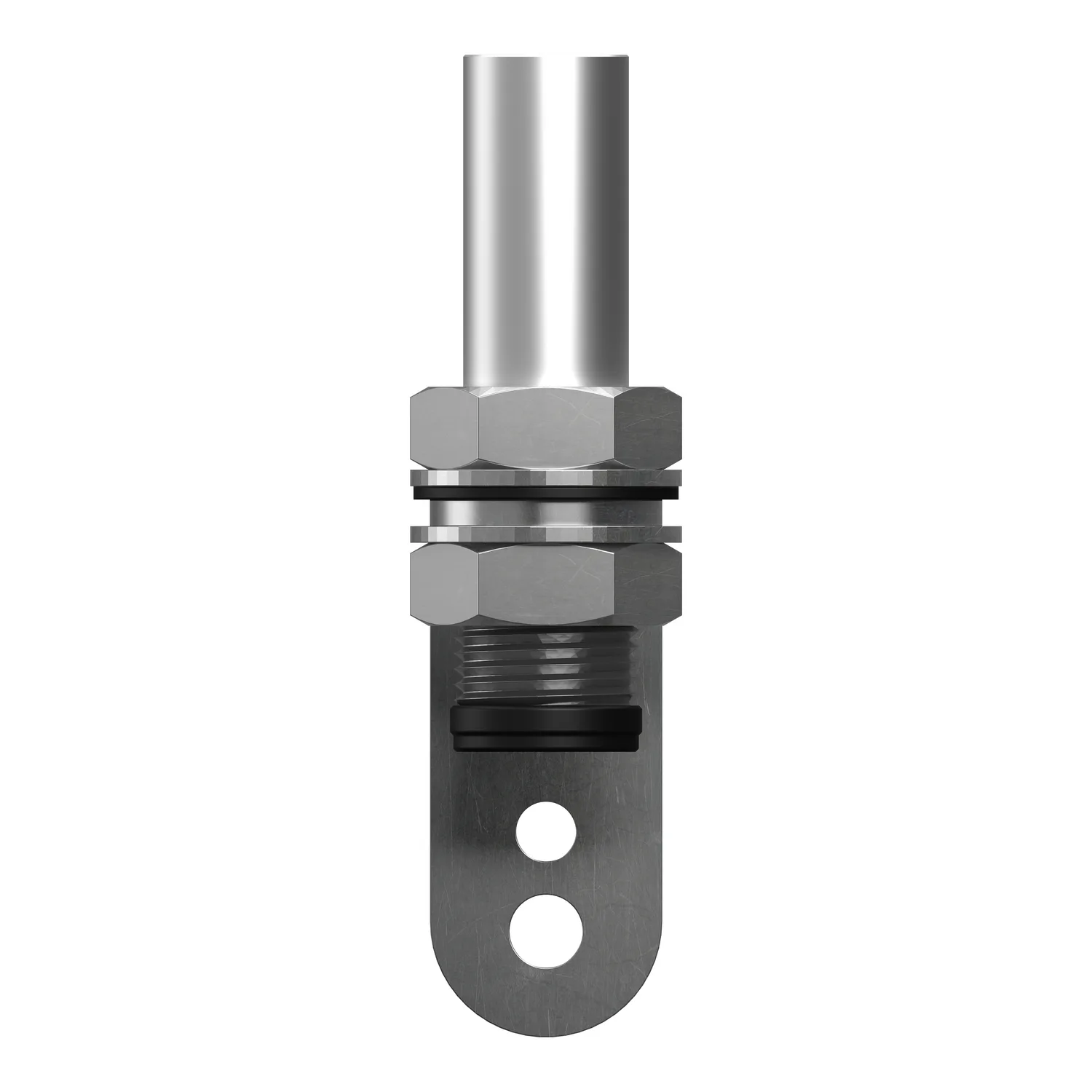 Montagewinkel mit Rohr, Harmony XV4/XV6/XVB7, modular, Metall, L-Winkel, 100mm Aluminium-Rohr, silber - 6
