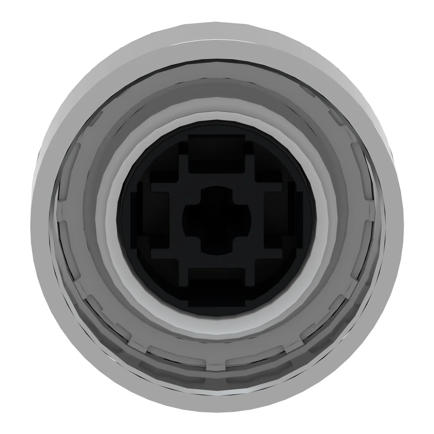Drucktaster, Frontelement, Harmony XB4, Metall, 22mm, ohne Tastenschild, tastend - 2