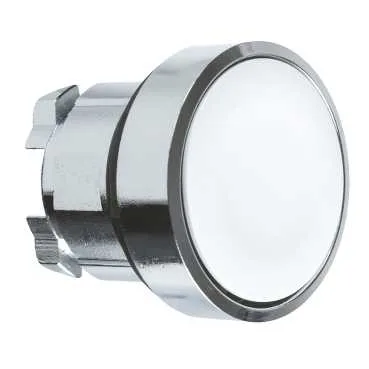 Schneider ZB4BA1 - Anahtar: basmalı düğme; 22mm; Sabit poz: 1; beyaz; yok; IP66; düz