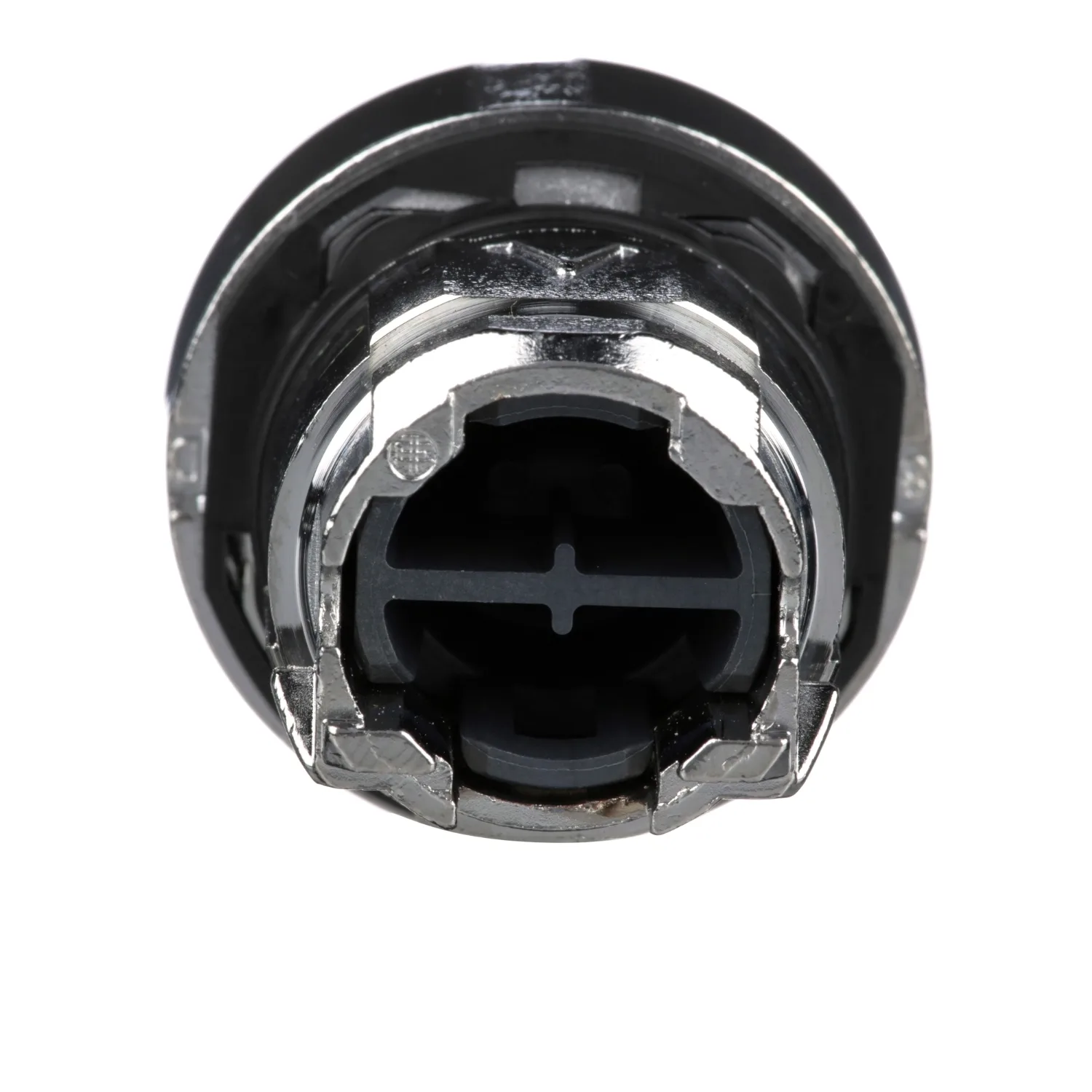 Schalter: Druck; 22mm; Stab.Pos: 1; schwarz; Fehlen; IP66; flach - 5