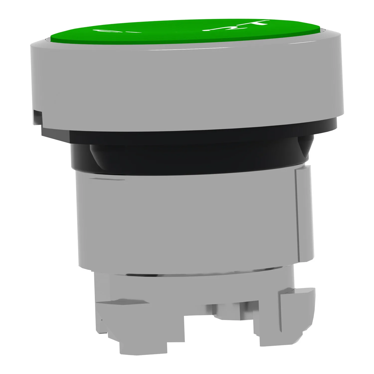 Schalter: Druck; 22mm; Stab.Pos: 1; grün; Fehlen; IP66; flach; Pos: 2 - 6