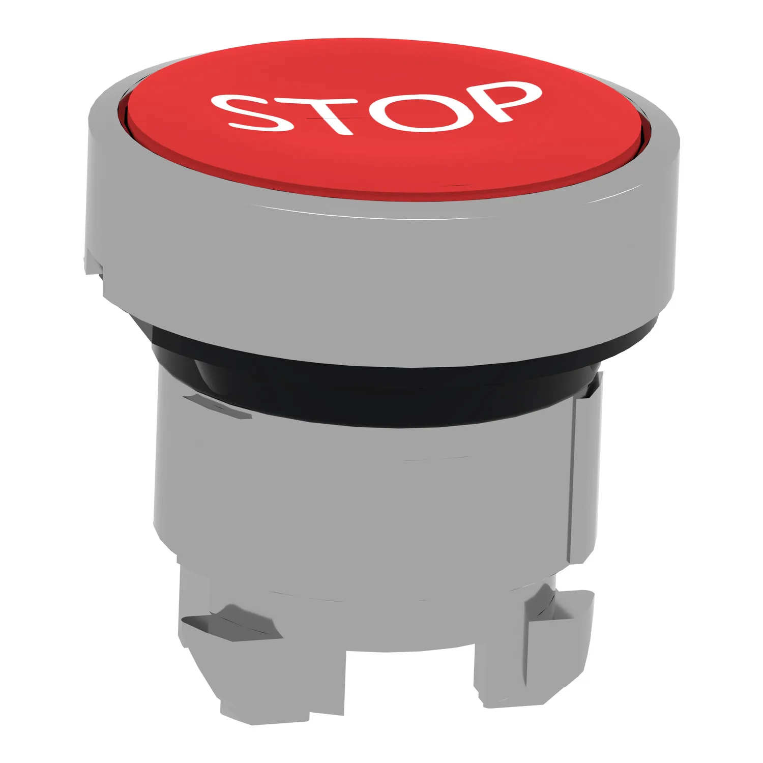Schalter: Druck; 22mm; Stab.Pos: 1; rot; Fehlen; IP66; flach; Pos: 2 - 5