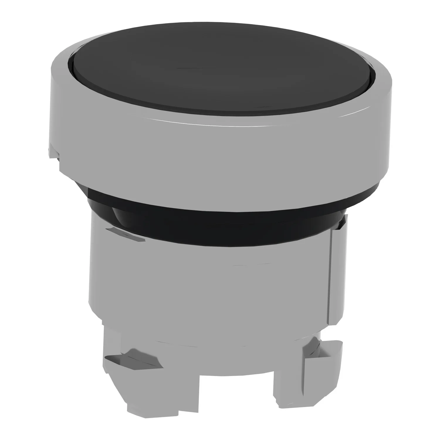 Switch: push-button; 22mm; Stabl.pos: 2; black; none; IP66; flat - 2