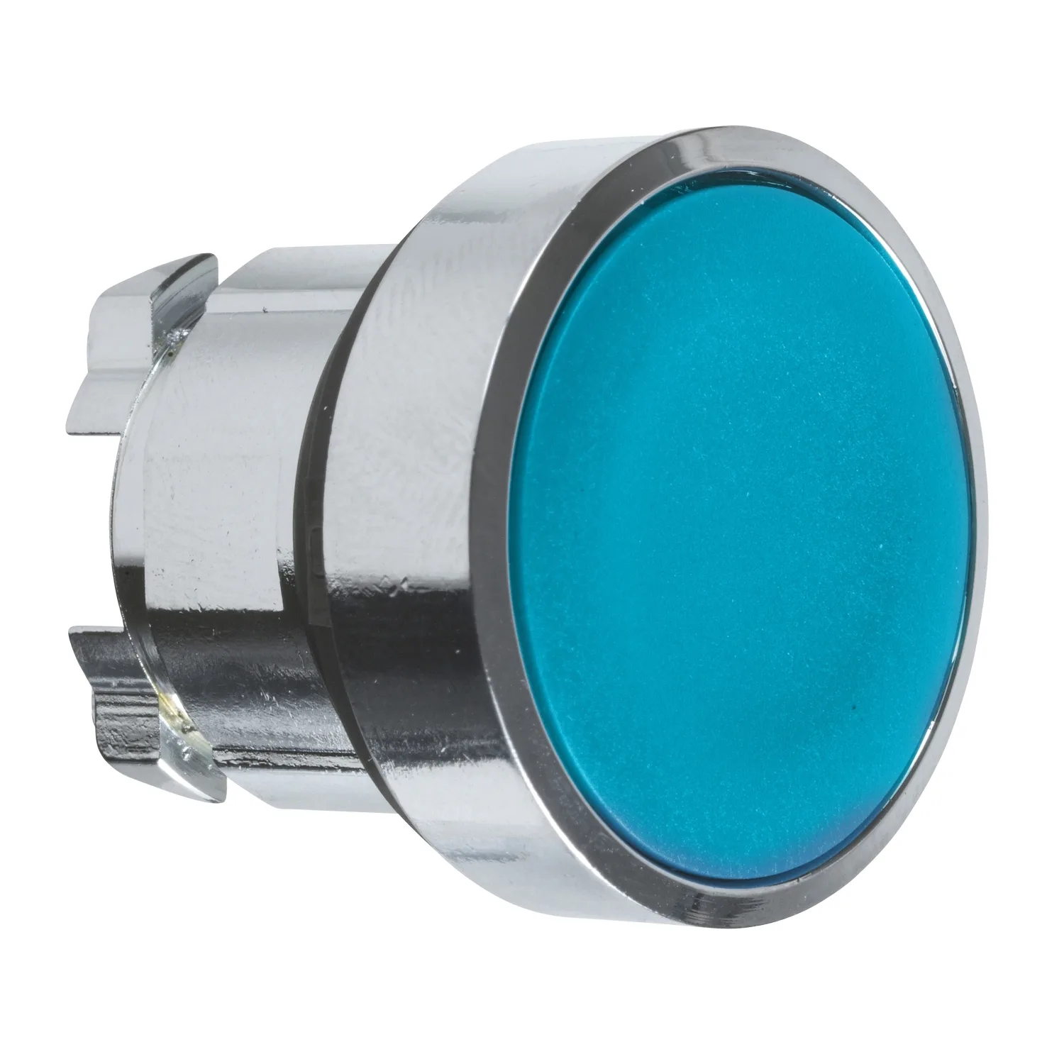 Schneider ZB4BH06 - Şalter: basmalı; 22mm; Sabit poz: 2; mavi; yok; IP66; düz