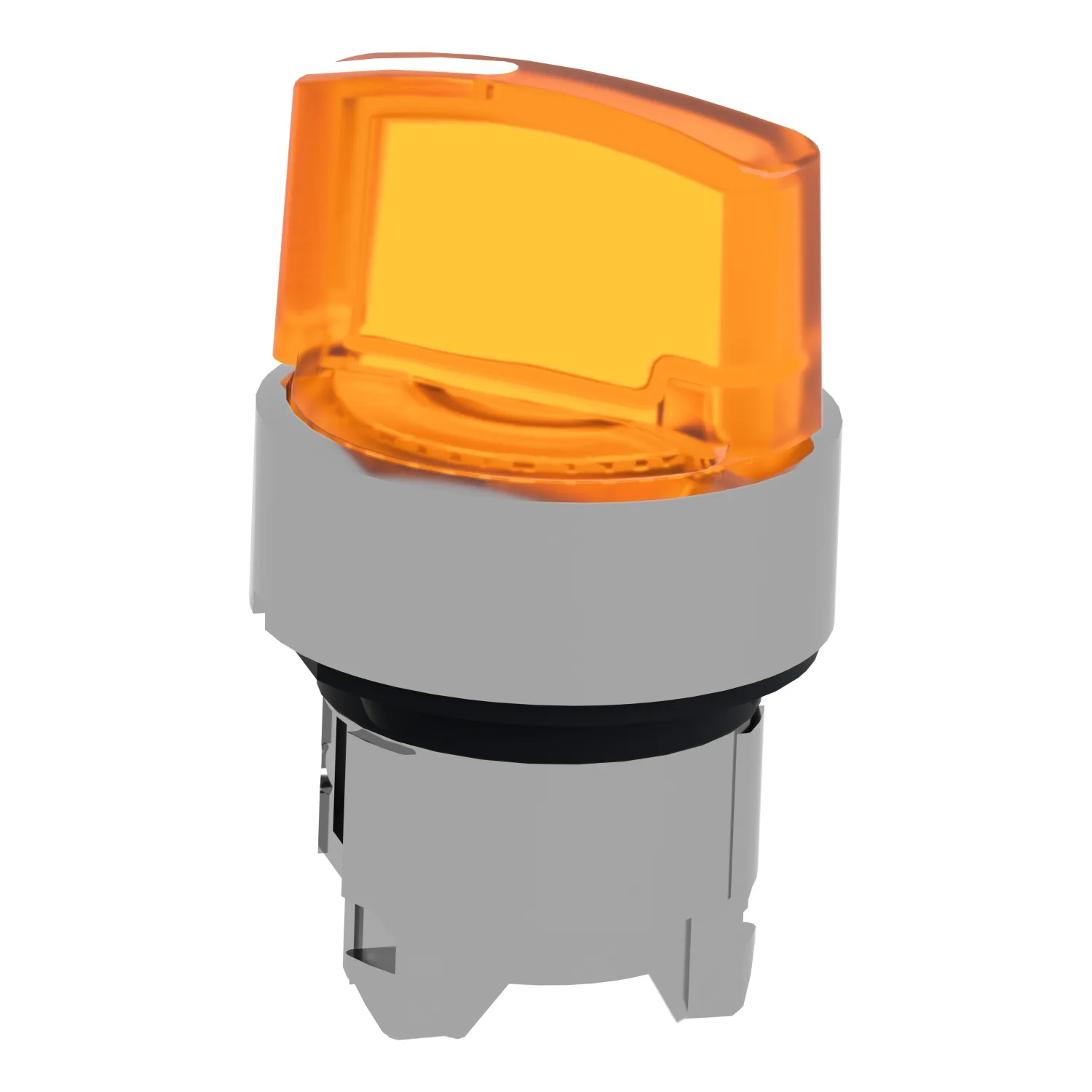 Commutateur: rotatif; 22mm; Pos.stab: 2; orange; LED; IP66; sailli - 4