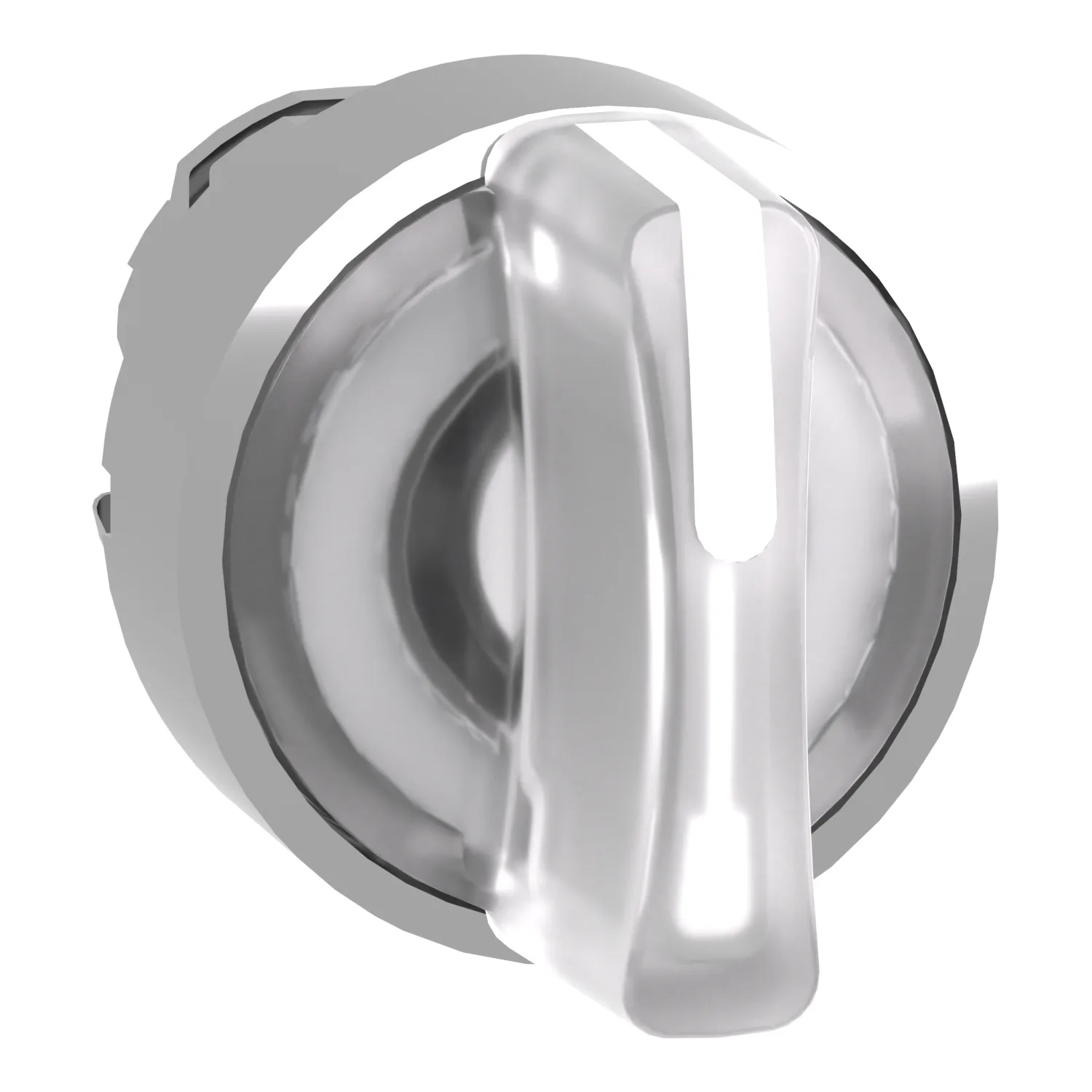 Schneider ZB4BK1313 - Şalter: çevirmeli; 22mm; Sabit poz: 3; beyaz; LED; IP66; çıkıntılı