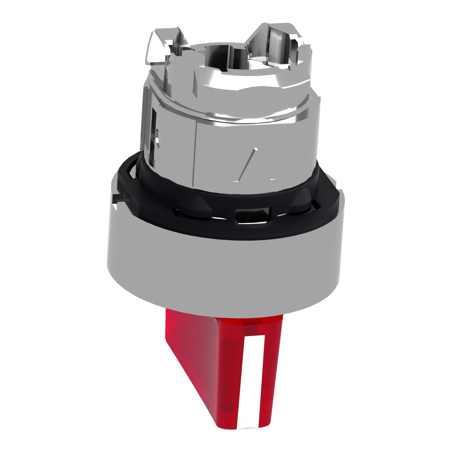 Schalter: Dreh-; 22mm; Stab.Pos: 3; rot; LED; IP66; hervorstehend - 4