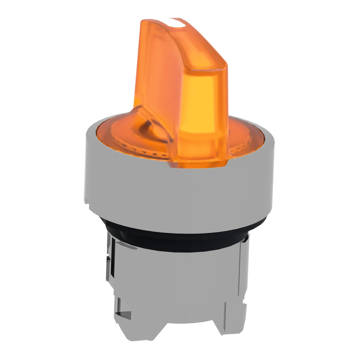 Şalter: çevirmeli; 22mm; Sabit poz: 3; turuncu; LED; IP66; çıkıntılı - 4