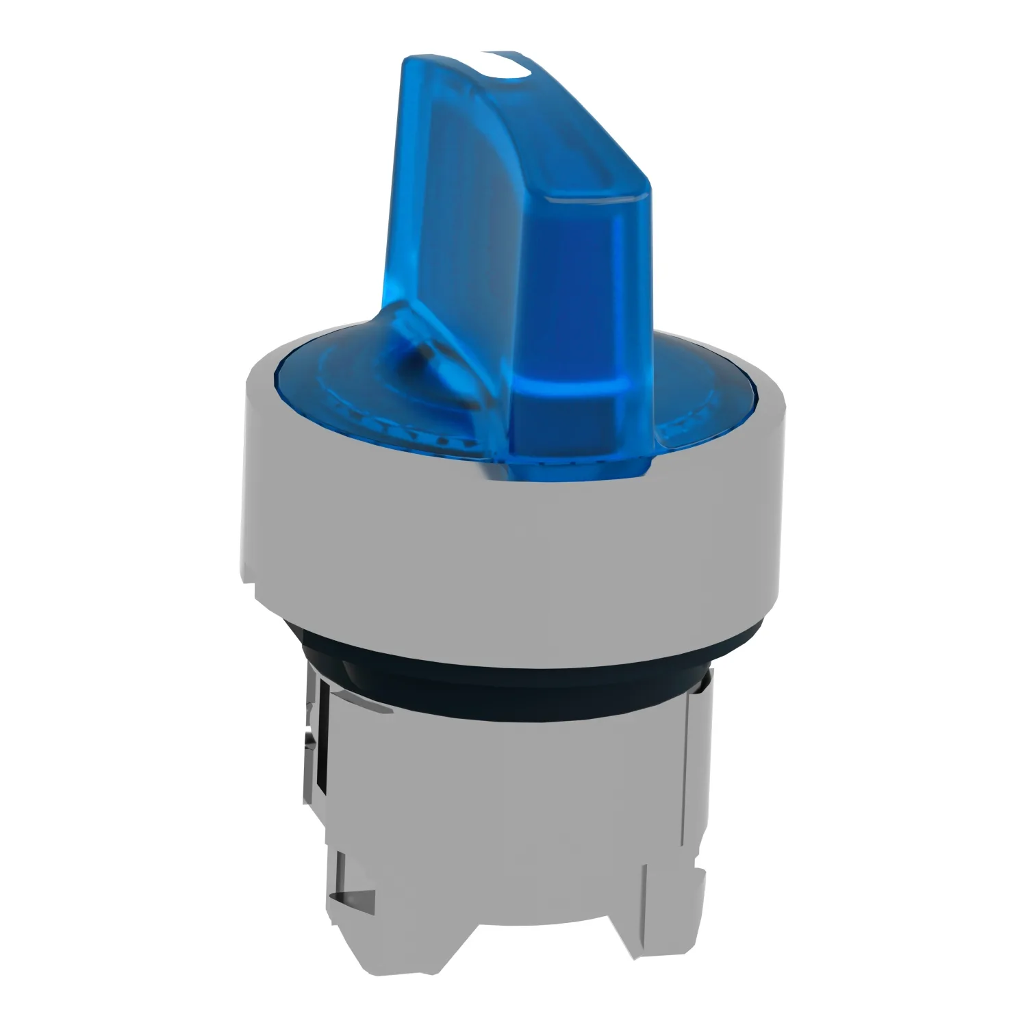 Commutateur: rotatif; 22mm; Pos.stab: 3; bleu; LED; IP66; sailli - 3