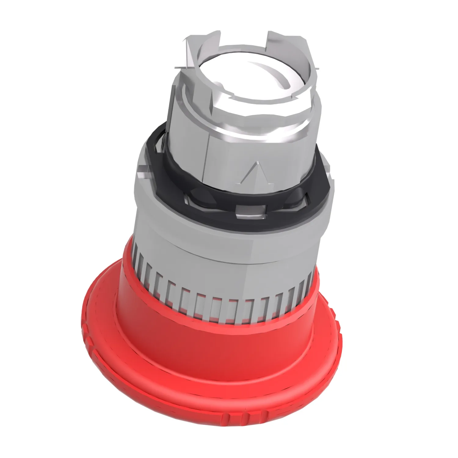 Schalter: Sicherheits-; 22mm; Stab.Pos: 2; rot; Fehlen; IP66; Pilz- - 3