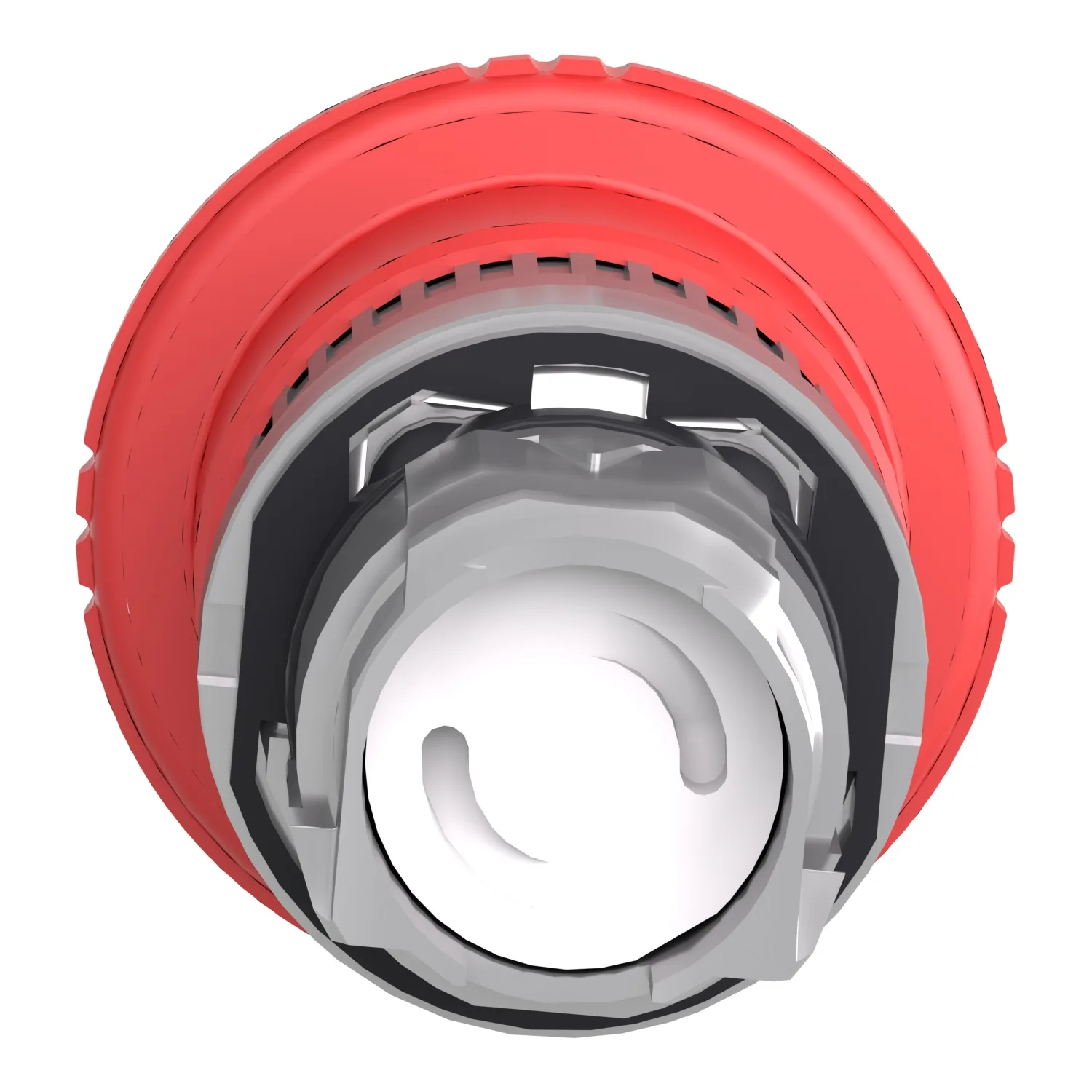 Schalter: Sicherheits-; 22mm; Stab.Pos: 2; rot; Fehlen; IP66; Pilz- - 5