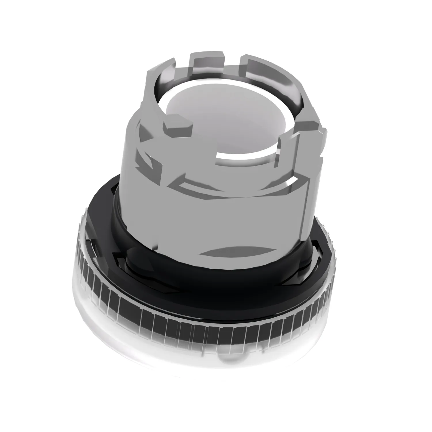 Kontrolllämpchen; 22mm; Harmony XB4; Bel: ZBV6; Ø22mm; IP66; weiss - 2