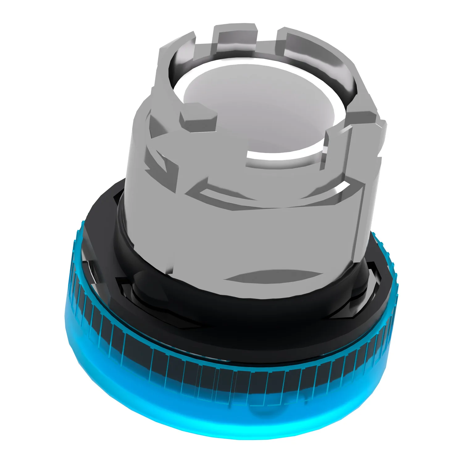 Control lamp; 22mm; Harmony XB4; Illumin: ZBV6; Ø22mm; IP66; blue - 6