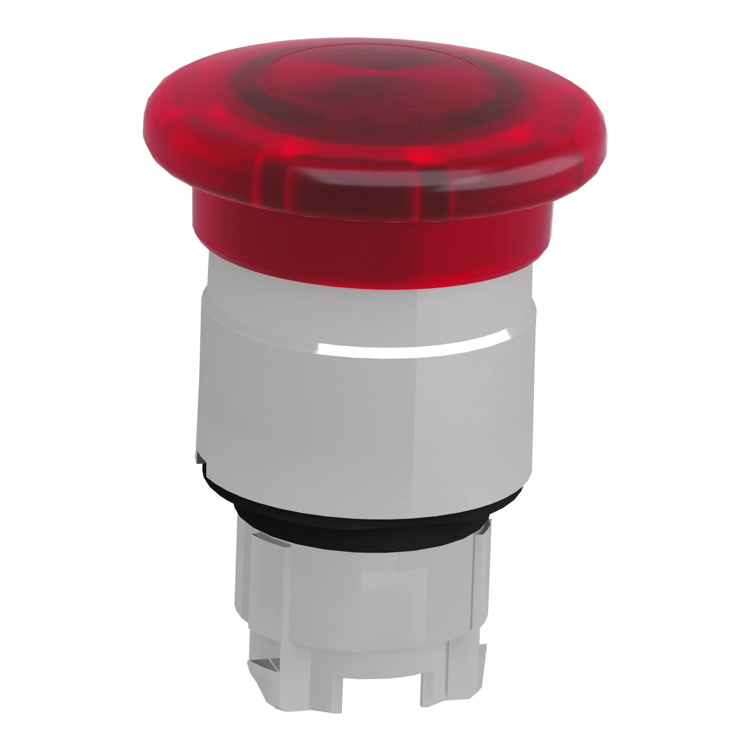 Commutateur: bouton-poussoir; 22mm; Pos.stab: 2; rouge; IP66; Pos: 2 - 4