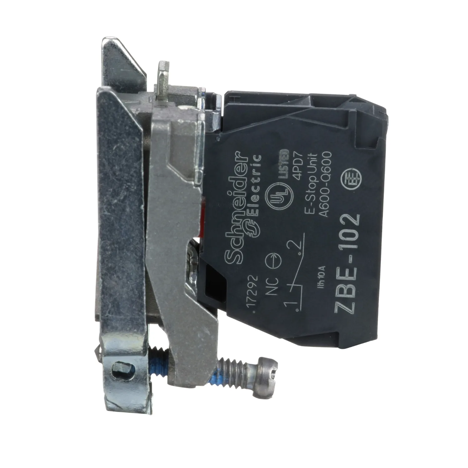 Kontak bloğu; 22mm; Harmony XB4; ön sabitleme; vidalı klemensler - 5