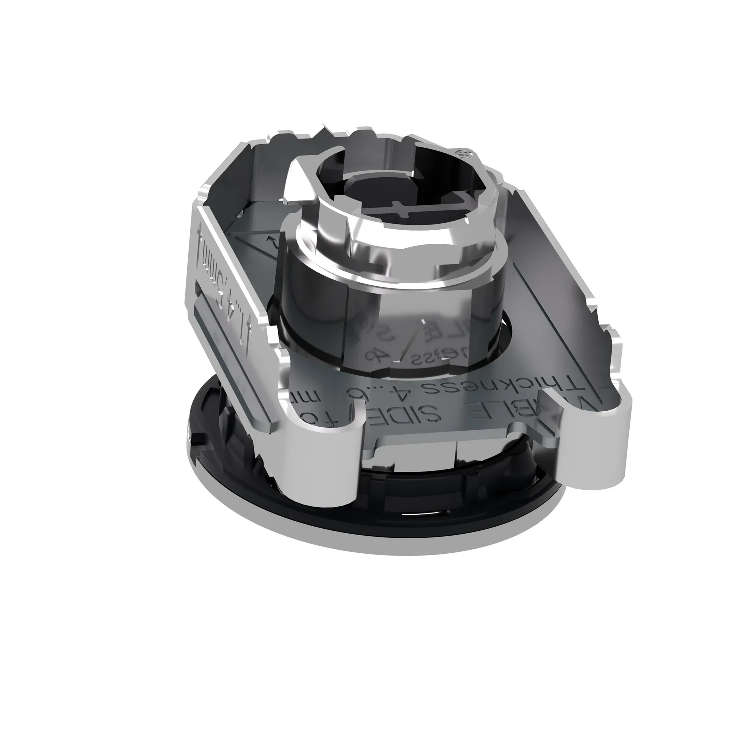 Drucktaster, Frontelement, Harmony XB4F, Metall, 30mm, grün, beschriftet START, tastend - 3