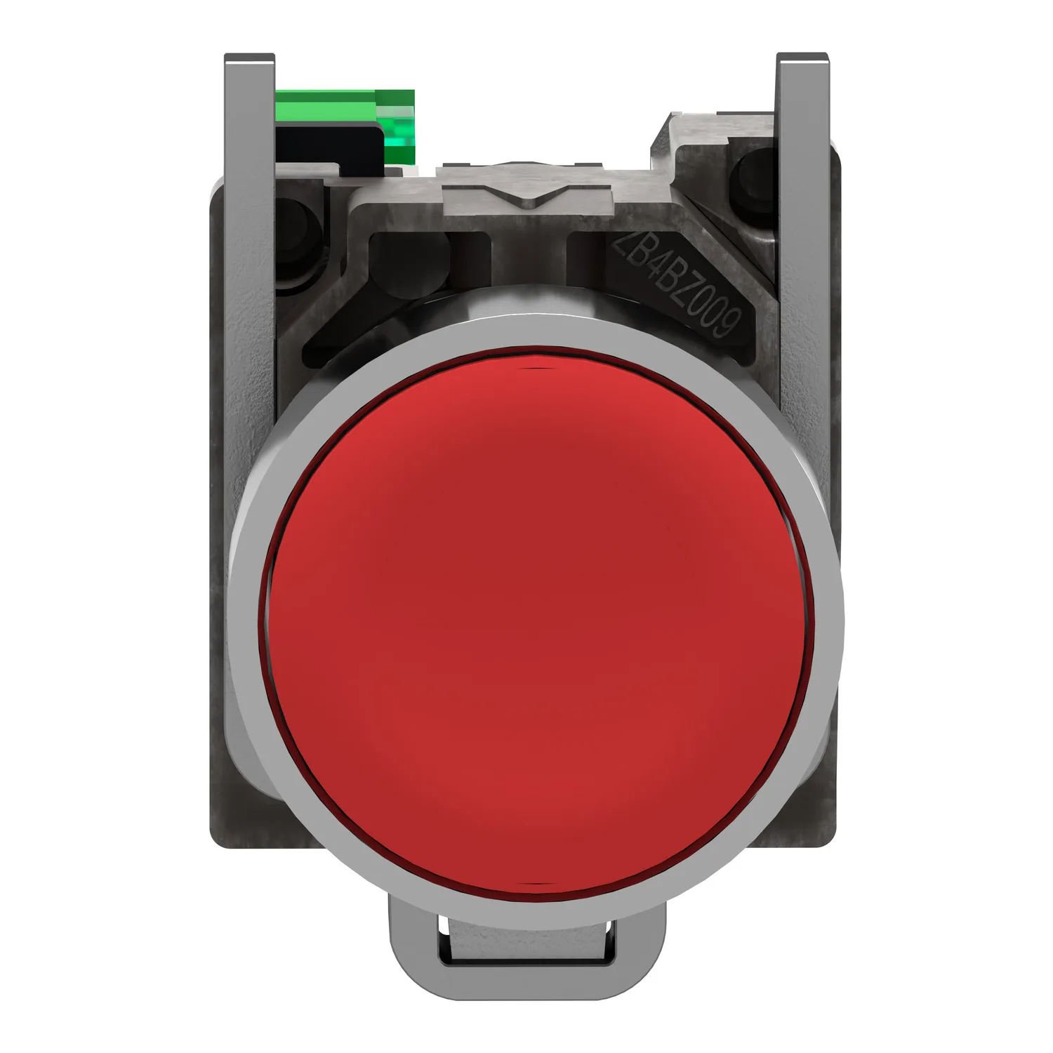 Schalter: Druck; 22mm; Stab.Pos: 1; rot; Fehlen; IP66; flach; Pos: 2 - 5