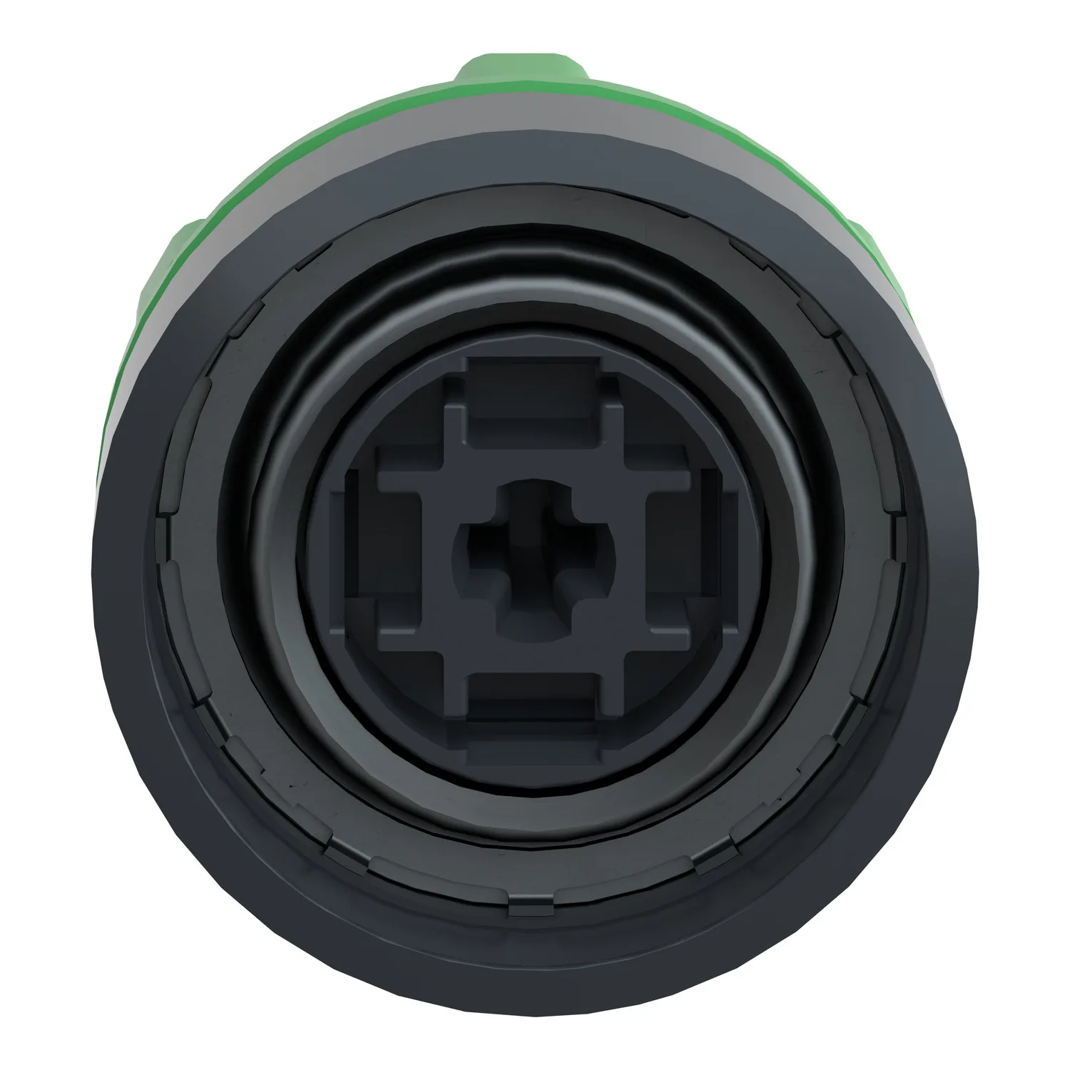 ZB5AA0 - ZB5R push button head spring return with - 3