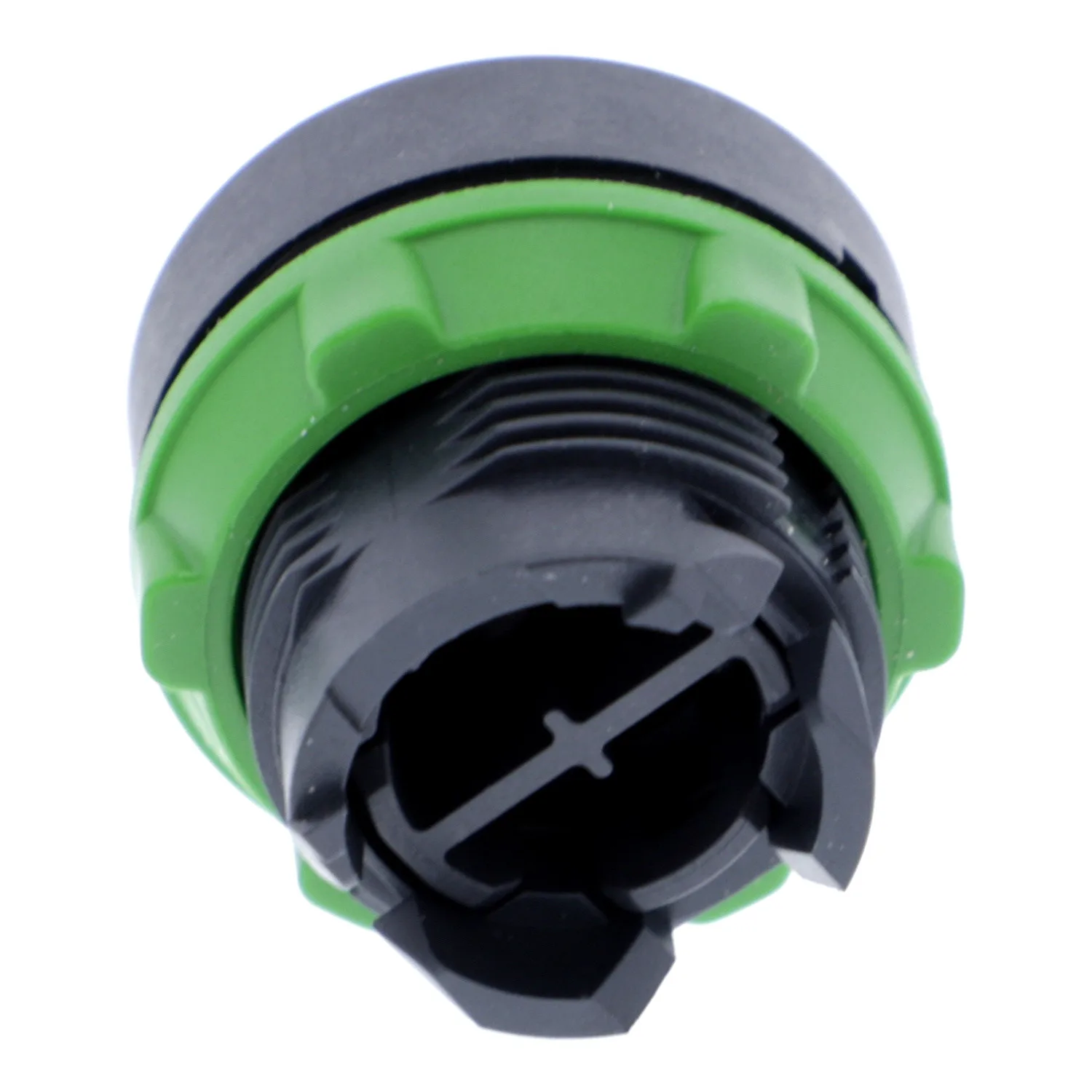Schneider ZB5AA4 - Schalter: Druck; 22mm; Stab.Pos: 1; rot; Fehlen; IP66; flach; Pos: 2