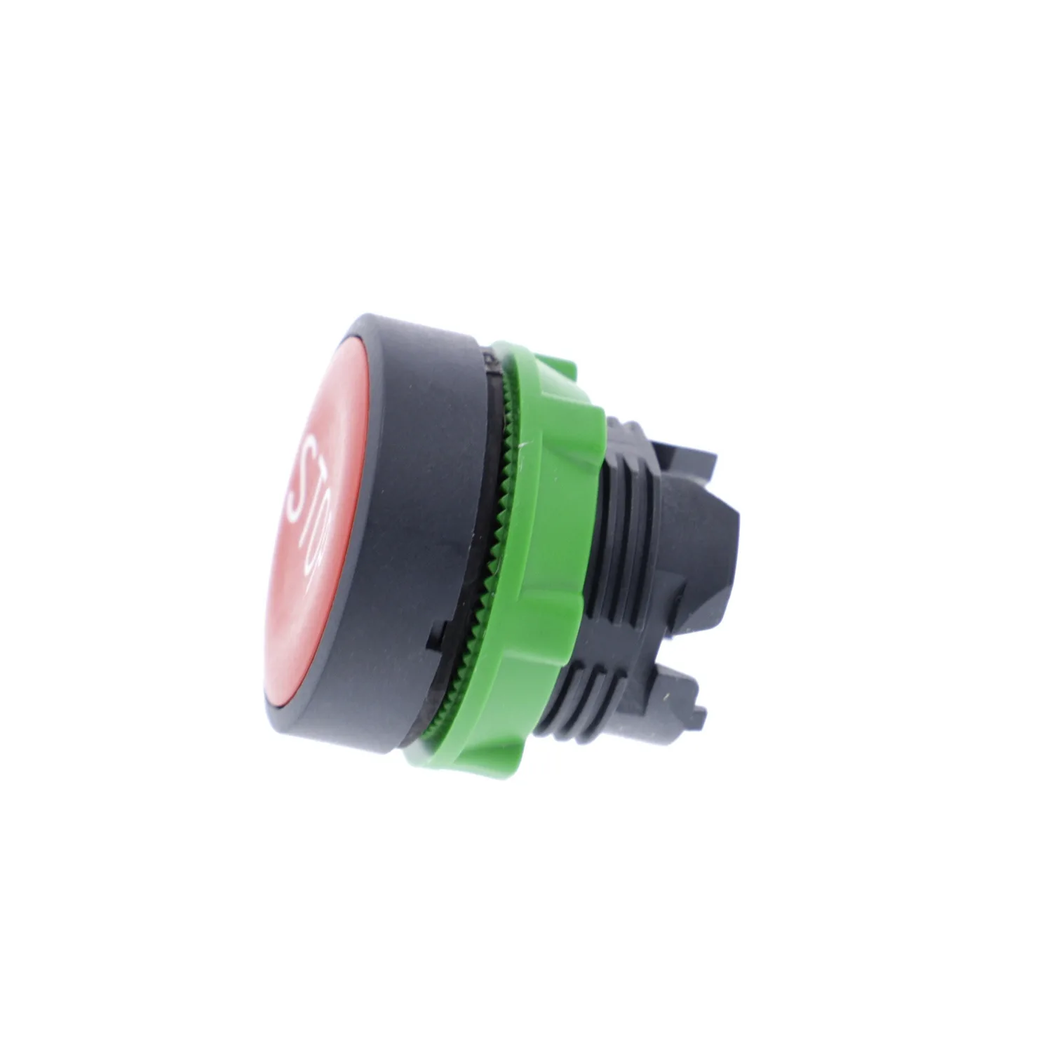 Schalter: Druck; 22mm; Stab.Pos: 1; rot; Fehlen; IP66; flach; Pos: 2 - 2