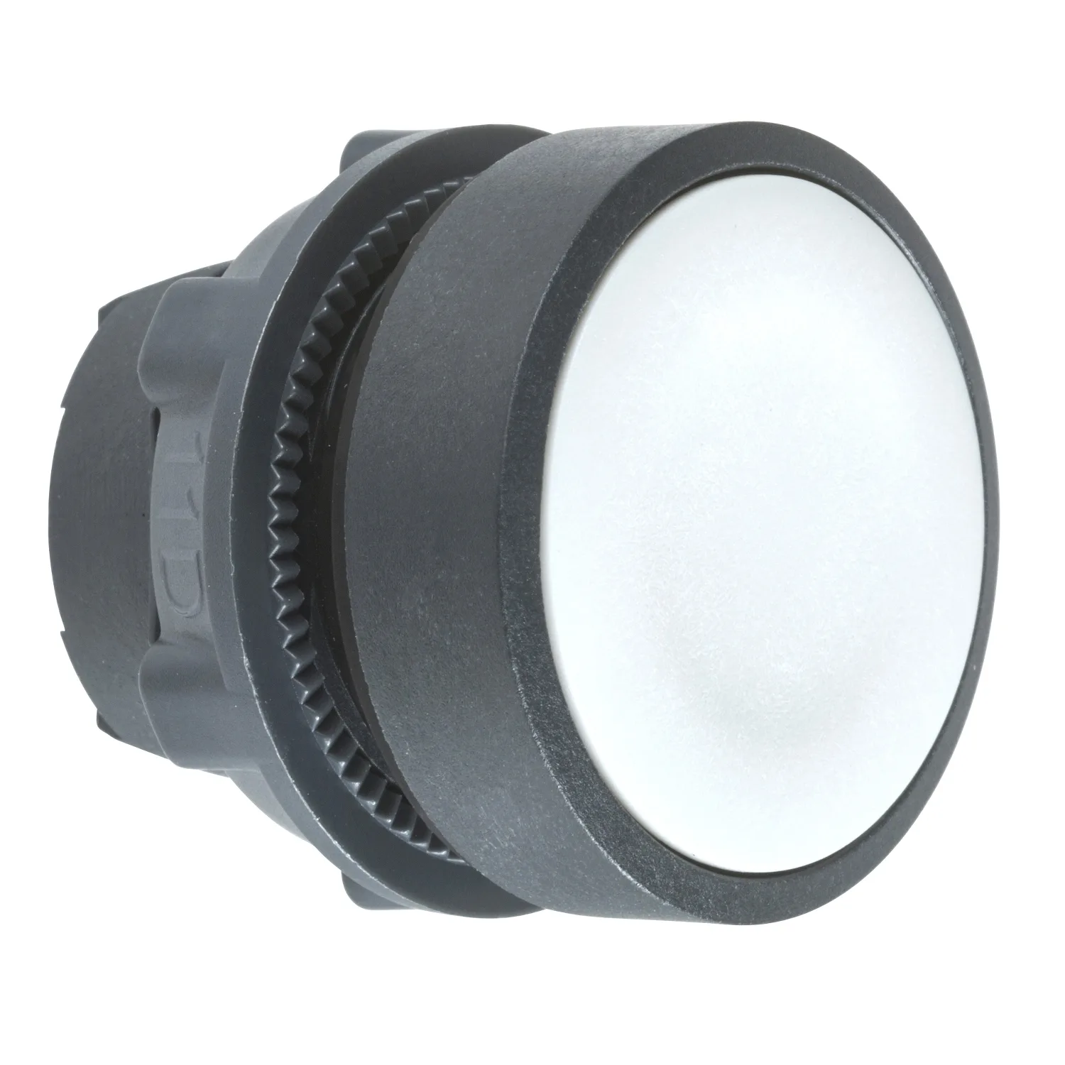 Schneider ZB5AA8 - Switch: push-button; 22mm; Stabl.pos: 1; grey; none; IP66; flat