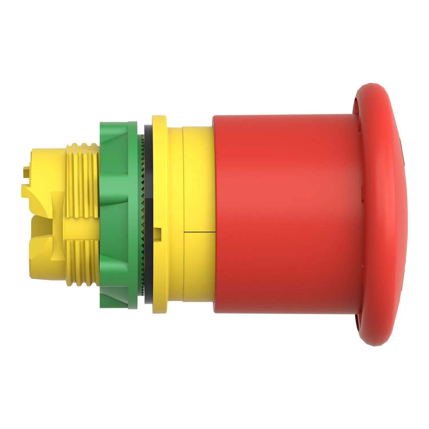 Schalter: Sicherheits-; 22mm; Stab.Pos: 2; rot; LED; IP66; Pilz- - 5