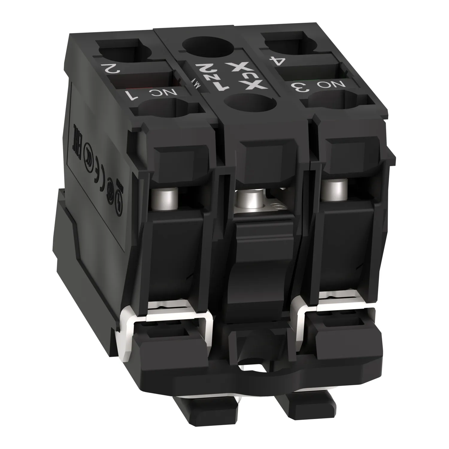 Kontakt- und Leuchtelement; 22mm; Harmony XB5; IP20; 24VDC - 4