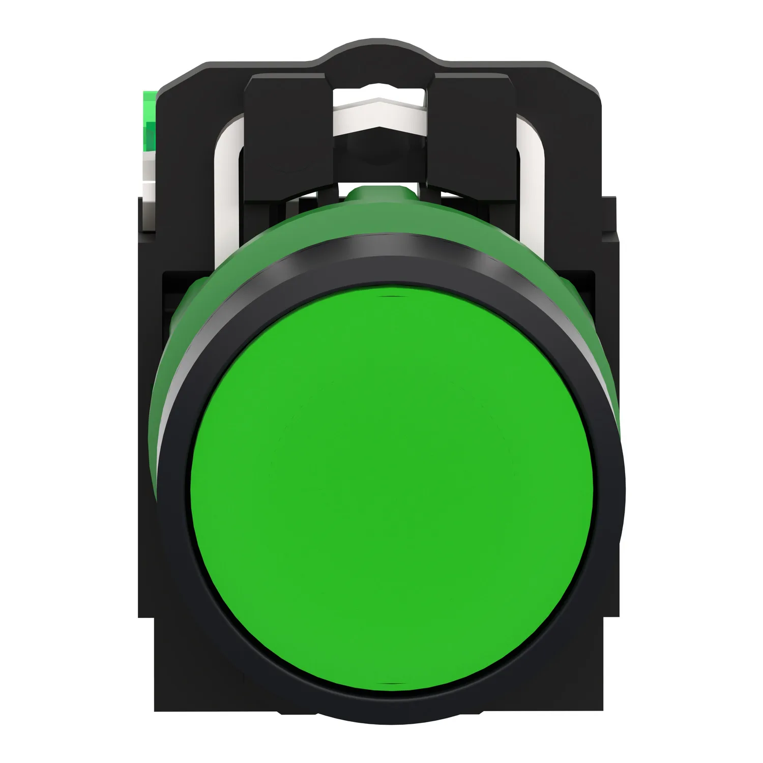 Switch: push-button; 22mm; Stabl.pos: 1; green; none; IP66; flat - 2