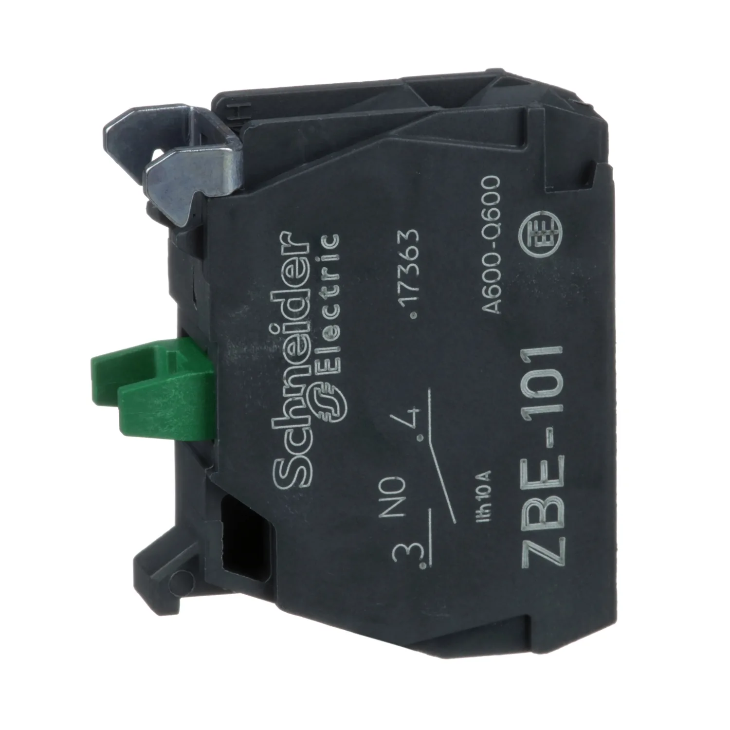 Schneider ZBE101 - Kontaktelement; 22mm; Harmony XB4; für Frontelement; Kontakte: NO