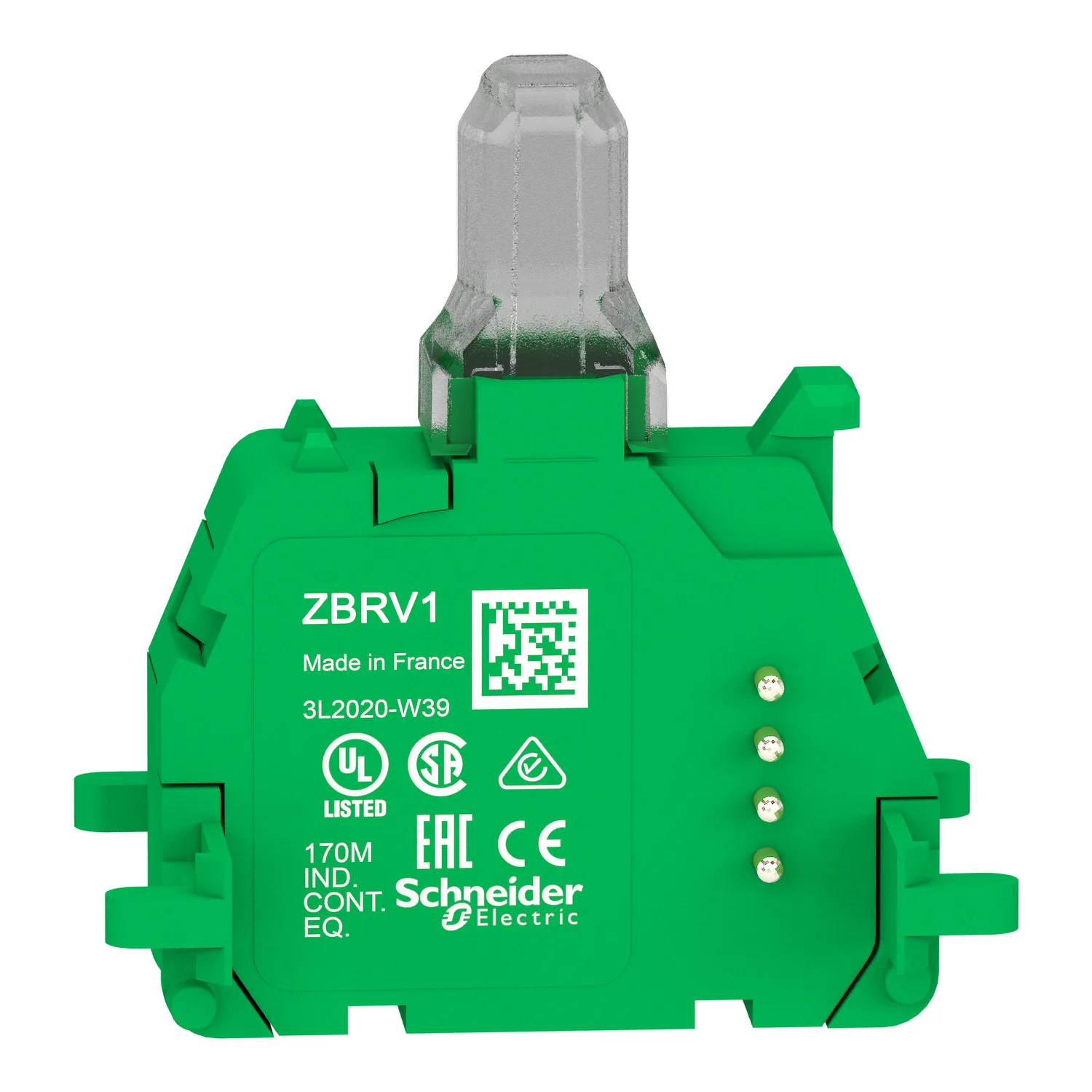 Visuelles Feedback Modul, LED, kompatibel mit Funk Hilfsschalter ZBRT - 3