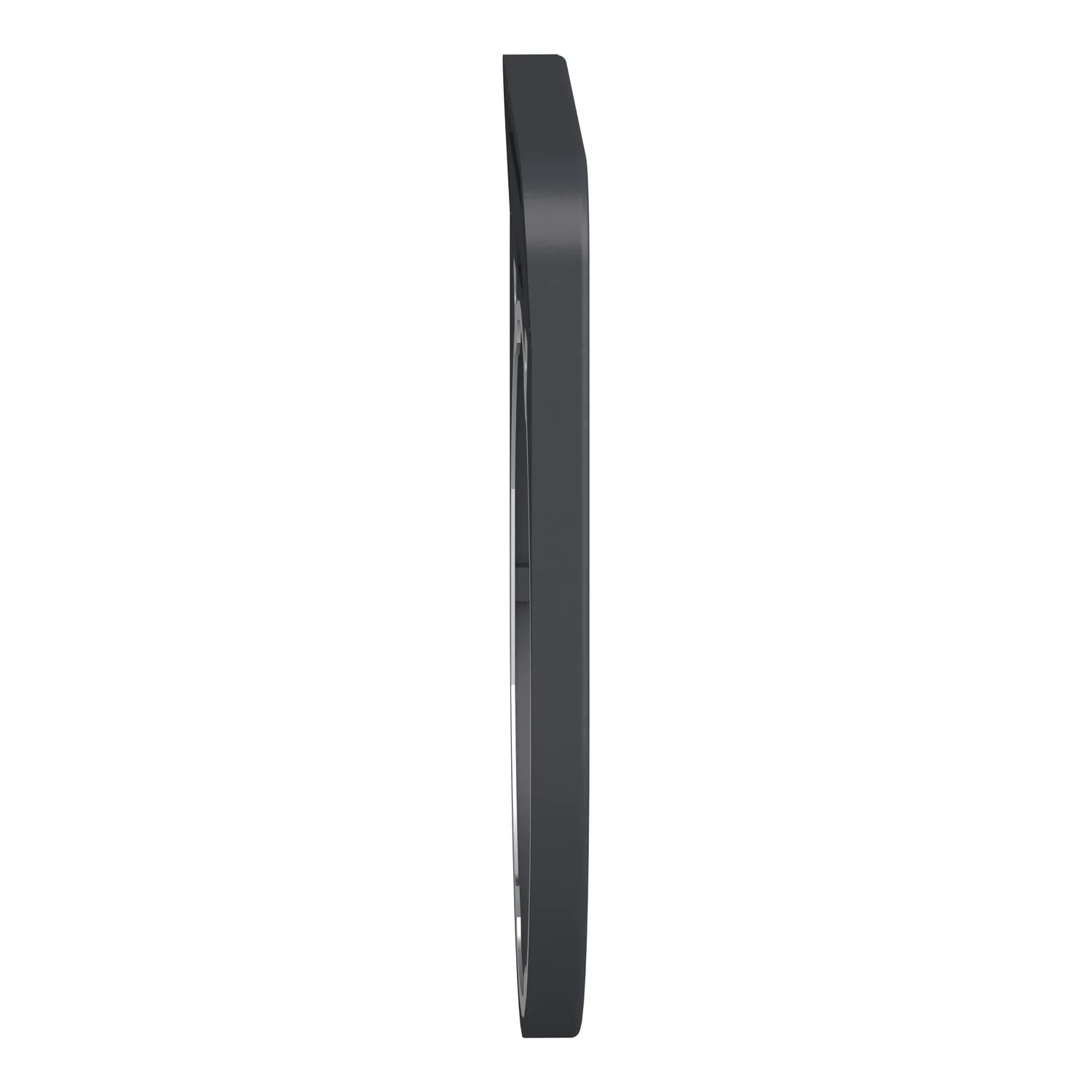 Schildträger 30x40mm, Schild schwarz rot, für Flush 30mm - 3
