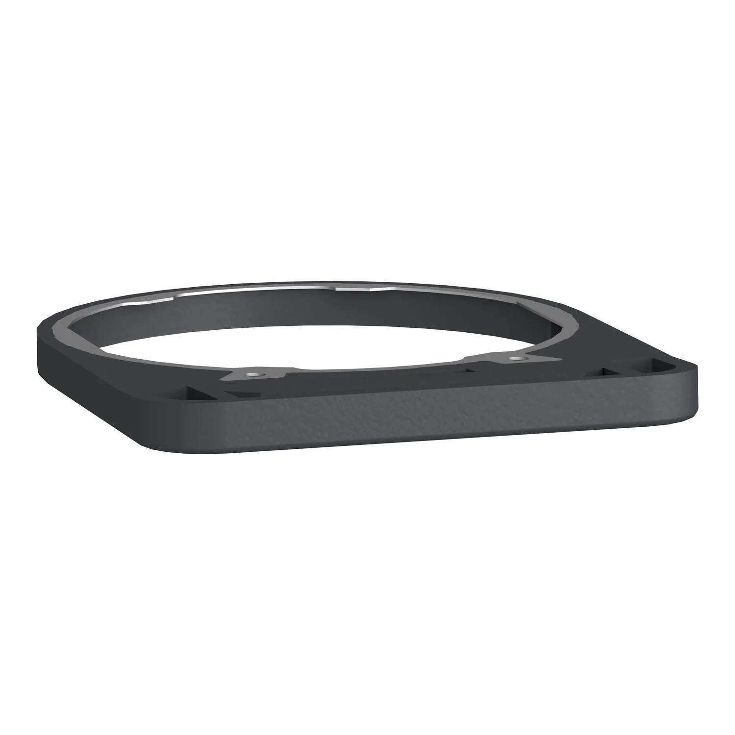 Schildträger 30x40mm, Schild schwarz rot, für Flush 30mm - 5
