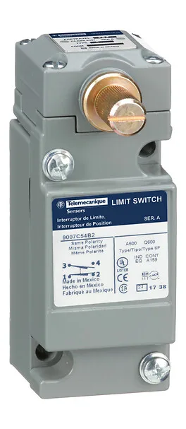 Telemecanique Sensors 9007C54B2 - 9007C54B2 - LIMIT SWITCH 600V 10AMP C +OPTIONS