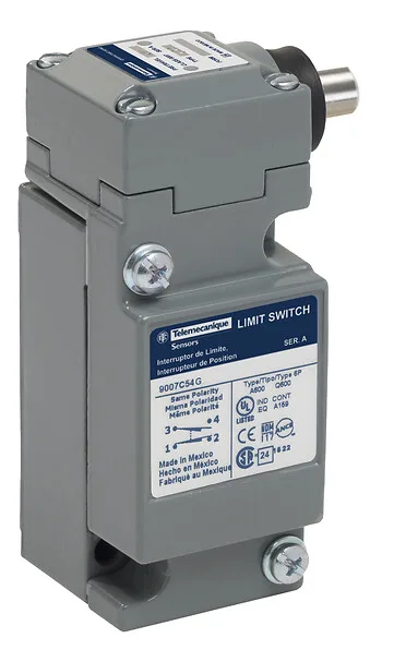 Telemecanique Sensors 9007C54G - 9007C54G - LIMIT SWITCH 600V 10AMP C +OPTIONS