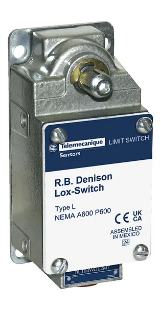 Telemecanique Sensors L100WNSL2M29 - L100WNSL2M29 - LIMIT SWITCH 600V 10AMP TYPE L +OPTIONS