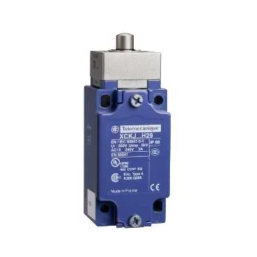 Telemecanique Sensors XCKJ161 - XCKJ161 - Sınır şalteri XCKJ, metal, uç iticili, 1NC+1NO, ani hareketli, Pg13 kablo girişi
