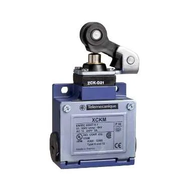 Telemecanique Sensors XCKM121 - Sınır şalteri XCKM, makaralı itme pimi, 1NC+1NO, Pg11 kablo girişi