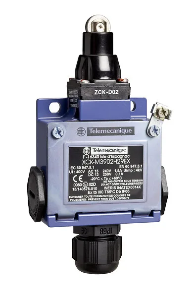 Telemecanique Sensors XCKM3902H29EX - XCKM3902H29EX - ATEX CLASSIC LIMIT SWITCH
