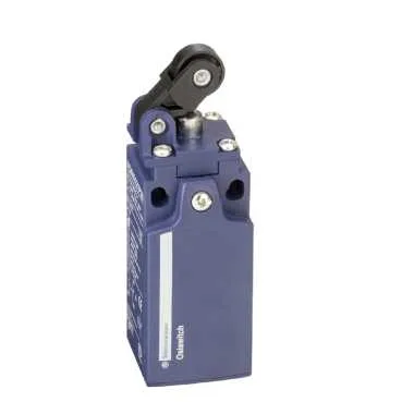 Telemecanique Sensors XCKN2121P20 - XCKN2121P20 - Sınır şalteri XCKN, plastik, termoplastik makaralı kol itici, yatay yön, 1NC+1NO, ani hareketli, M20 kablo girişi